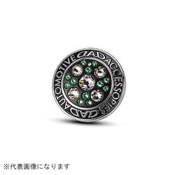 SA911-18 [オートモーティブプッシュスターターブローチ クリスタル＆エメラルド]