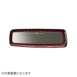 DAD ミラー モノグラムレザー エナメルディープレッド ブラックフレーム HA468-06