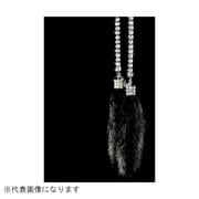 ミンク クリスタルチェーン ブラック/フューシャ SA041-07