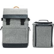 C140005387 [Helioflex Backpack Base（ヘリオフレックス バックパック ベース）＋Camera Cube Bag（カメラキューブバッグ） Granite Gray]