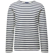 Ecru/Mari/Marine カットソー XS 0407
