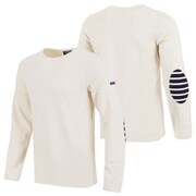 Ecru/Navy/Ecru カットソー M 0844