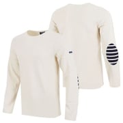 Ecru/Navy/Ecru カットソー L 0844