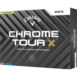 ヨドバシ.com - キャロウェイ Callaway CHROME TOUR X 4ピース ホワイト 2024年 [ゴルフボール 1ダース 12球入]  通販【全品無料配達】