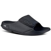 [正規輸入販売店] ウーアー スポーツ フレックス ルクス OOahh Sport Flex Luxe Black Labyrinth 26cm(M7/W9) [リカバリーサンダル ユニセックス]
