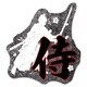 119462 [わび・さびシリーズ アクリルクリップ 侍]