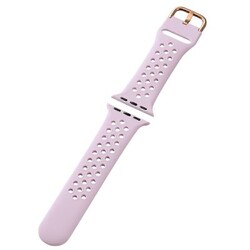 AW-40BDSCNPU [アップルウォッチ バンド Apple Watch SE （第2世代/第1世代）/Series 10/9/8/7/6/5/4/3/2/1 [42 41 40 38mm] シリコン ベルト 耐衝撃 軽量 スポーツ ラベンダー]