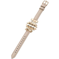 AW-41BDLRBJGB [アップルウォッチ バンド Apple Watch SE （第2世代/第1世代）/Series 10/9/8/7/6/5/4/3/2/1 [42 41 40 38mm] レザー ベルト スリム リボン形状金具 ＆me グレージュ]