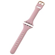AW-41BDSCJPN [アップルウォッチ バンド Apple Watch SE （第2世代/第1世代）/Series 10/9/8/7/6/5/4/3/2/1 [42 41 40 38mm] シリコン ベルト 耐衝撃 スリム ＆me アッシュピンク]