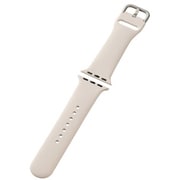 AW-41BDSCWH [アップルウォッチ バンド Apple Watch SE （第2世代/第1世代）/Series 10/9/8/7/6/5/4/3/2/1 [42 41 40 38mm] シリコン ベルト 耐衝撃 スターライト]