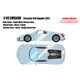 EM568E 1/43 ポルシェ 918 スパイダー 2011 リキッドメタルクロームブルー [レジンキャストミニカー]