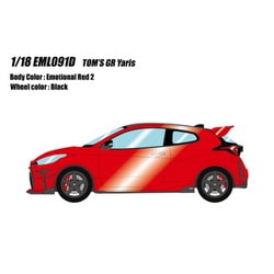 EML091D 1/18 TOM'S GR Yaris 2021 エモーショナルレッド2 [レジンキャストミニカー]
