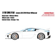 EML111A 1/18 レクサス LFA 2010 Rear Wing up ホワイテストホワイト [レジンキャストミニカー]