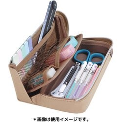 ヨドバシ.com - クツワ L字開放トレー型ペンケース エルガバ
