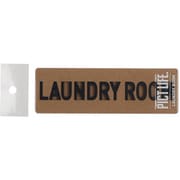24783 [PICT LIFE. LAUNDLY ROOM 黒 1枚入]