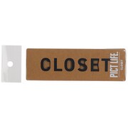 24798 [PICT LIFE. CLOSET 黒 1枚入]