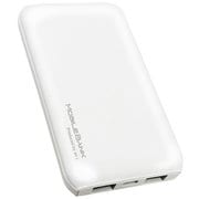Slim&Compact モバイルバッテリー 5000mAh 3台同時充電可能 MB-GD5000 WH