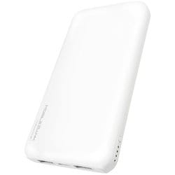 Slim＆Powerful モバイルバッテリー 10000mAh 3台同時充電可能 MB-GD10000 WH