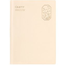Quarry notebook B6 ivory GQB6-01