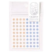 Quarry tiny stone seal beige×blue GQS-01