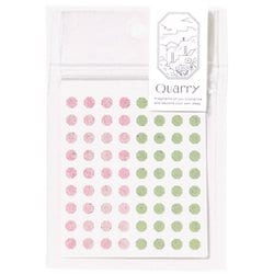 Quarry tiny stone seal pink×green GQS-02