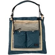 HTB-08 [TRIO BAG navy/beige]