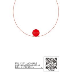 フライハート QRコード使用 ビデオレターが贈れる動画メッセージサービス 出産ポストカード FHPC-BSC1SSN