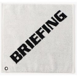 BRG241A17 WHITE 001 [LOGO WASH TOWEL BY HIPPOPOTAMUS]