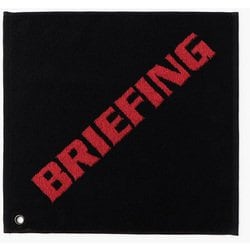 BRG241A17 BLACK 001 [LOGO WASH TOWEL BY HIPPOPOTAMUS]