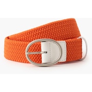 BRG211G36 ORANGE 001 [WS OVAL BUCKLE MESH BELT]
