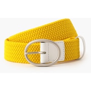 BRG211G36 YELLOW 001 [WS OVAL BUCKLE MESH BELT]