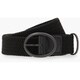 BRG211G36 BLACK 001 [WS OVAL BUCKLE MESH BELT]