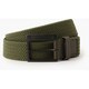 BRG221M01 OLIVE 00L [SQUARE BUCKLE MESH BELT]