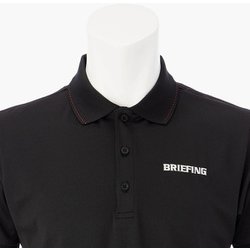 ブリーフィング ポロシャツ XL BBG241M02 TOUR PORO 黒 BRIEFING
