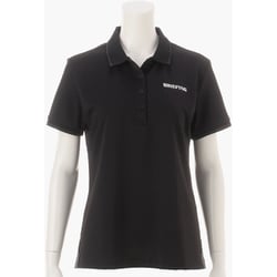 BRIEFING GOLF CAMO JQ POLO BLACK ポロシャツ L BRIEFING - 【25SS】 MENS TOUR POLO / 刺繍ブランドロゴ