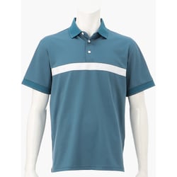 BRG241M49 BLUE 00L [メンズ MS SLEEVE LOGO POLO RELAXED FIT]