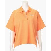 BRG241W31 ORANGE 00L [レディース WS BACK LOGO LINE POLO RELAXED FIT]