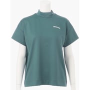 BRG241W32 BLUE 00L [レディース WS BACK LOGO LINE HIGH NECK RELAXED FIT]