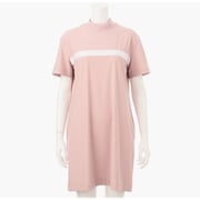 BRG241W34 PINK 00M [レディース WS SLEEVE LOGO HIGH NECK ONE PIECE]