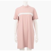 BRG241W34 PINK 00L [レディース WS SLEEVE LOGO HIGH NECK ONE PIECE]
