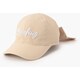 BRG241W65 BEIGE 001 [WS RIBBON CAP]