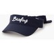 BRG241W66 NAVY 001 [WS RIBBON VISOR]
