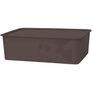 ミッキーマウス スクエア BOX 蓋付き 収納 レギュラー エコ ブラウン 38×27×12cm 日本製