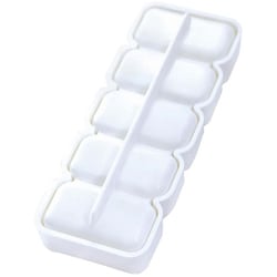 にぎり 寿司 押型 5ケ取 オフホワイト 6×16×3.5cm 日本製