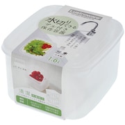 B-1836 NZ [フレッシュケース 保存容器 角型 S ザル付 抗菌 食洗機対応 1.6リットル 日本製]