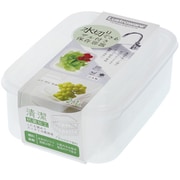 B-1837 NZ [フレッシュケース 保存容器 角型 S ザル付 抗菌 食洗機対応 2.1リットル 日本製]