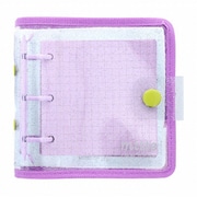 限定 ラメミニバインダー mitte(ミッテ) V×LG(バイオレット×ライムグリーン) S2138867
