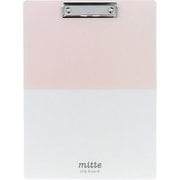 限定 クリップボード A4 mitte(ミッテ) ミルキーピンク S2138662