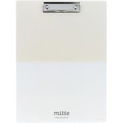限定 クリップボード A4 mitte(ミッテ) ミルキーベージュ S2138689
