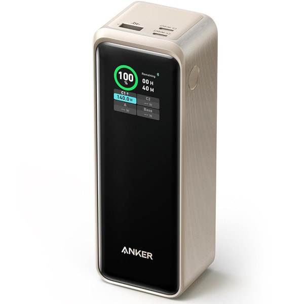 アンカー AnkerA13400B1 [Anker Prime Power Bank 27650mAh 250W モバイルバッテリー ゴールド]Ω